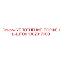 1302317900 УПЛОТНЕНИЕ-ПОРШЕНЬ-ШТОК Epiroc