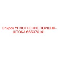 665070141 УПЛОТНЕНИЕ ПОРШНЯ-ШТОКА Epiroc