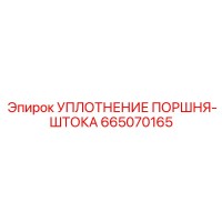 665070165 УПЛОТНЕНИЕ ПОРШНЯ-ШТОКА Epiroc