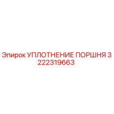 3222319663 УПЛОТНЕНИЕ ПОРШНЯ (Epiroc)