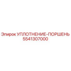5541307000 УПЛОТНЕНИЕ-ПОРШЕНЬ Epiroc