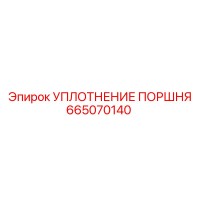 665070140 УПЛОТНЕНИЕ ПОРШНЯ Epiroc