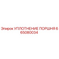 665080034 УПЛОТНЕНИЕ ПОРШНЯ Epiroc