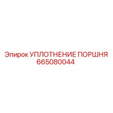 665080044 УПЛОТНЕНИЕ ПОРШНЯ Epiroc