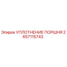 2657115743 УПЛОТНЕНИЕ ПОРШНЯ Epiroc