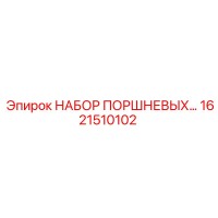 1621510102 НАБОР ПОРШНЕВЫХ УПЛОТНЕНИЙ Epiroc