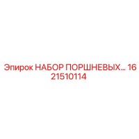 1621510114 НАБОР ПОРШНЕВЫХ УПЛОТНЕНИЙ Epiroc