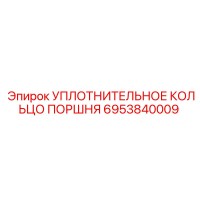 6953840009 УПЛОТНИТЕЛЬНОЕ КОЛЬЦО ПОРШНЯ Epiroc