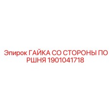 1901041718 Гайка со стороны поршня Epiroc