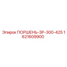 1621609900 ПОРШЕНЬ-ЗР-300-425 Epiroc