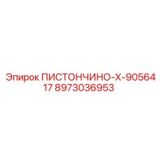 Оригинальный поршень 8973036953 для пневмосистем Epiroc