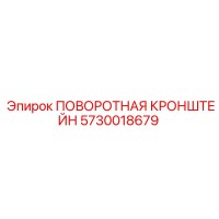 5730018679 ПОВОРОТНАЯ КРОНШТЕЙН Epiroc
