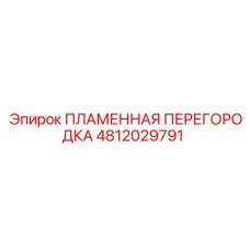 4812029791 ПЛАМЕННАЯ ПЕРЕГОРОДКА Epiroc