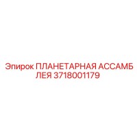 3718001179 ПЛАНЕТАРНАЯ АССАМБЛЕЯ Epiroc