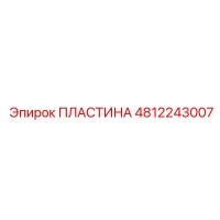 4812243007 ПЛАСТИНА Epiroc