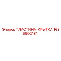 1635692181 ПЛАСТИНА-КРЫТКА Epiroc