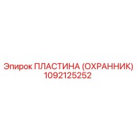 1092125252 ПЛАСТИНА (ОХРАННИК) Epiroc