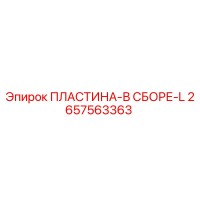 2657563363 ПЛАСТИНА-В СБОРЕ-L Epiroc