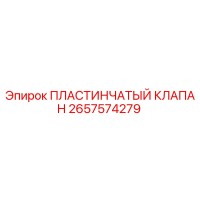 2657574279 ПЛАСТИНЧАТЫЙ КЛАПАН Epiroc