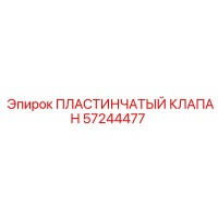 57244477 ПЛАСТИНЧАТЫЙ КЛАПАН Epiroc