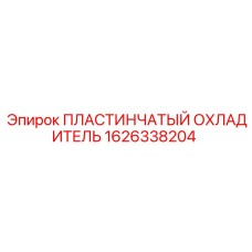 ПЛАСТИНЧАТЫЙ ОХЛАДИТЕЛЬ (1626338204) | Epiroc