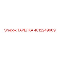 4812249609 ТАРЕЛКА Epiroc