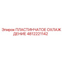 4812221142 ПЛАСТИНЧАТОЕ ОХЛАЖДЕНИЕ Epiroc