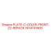 1614741800 PLATE-C-OOLER-FRONT-Z2-REPACK Epiroc