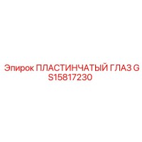 GS15817230 ПЛАСТИНЧАТЫЙ ГЛАЗ Epiroc