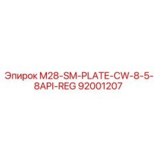92001207 M28-SM-PLATE-CW-8-5-8API-REG Epiroc