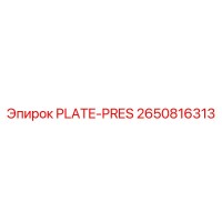 2650816313 PLATE-PRES Epiroc