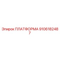 ПЛАТФОРМА 9106182487 (Epiroc)
