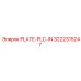 3222315247 PLATE-PLC-IN Epiroc