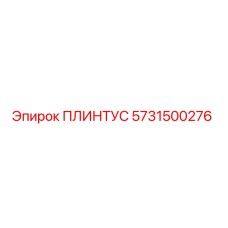 5731500276 ПЛИНТУС Epiroc