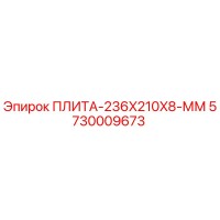 5730009673 ПЛИТА-236X210X8-ММ от Epiroc