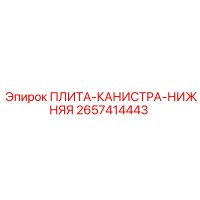 2657414443 ПЛИТА-КАНИСТРА-НИЖНЯЯ Epiroc