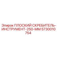 5730010754 ПЛОСКИЙ СКРЕБИТЕЛЬ-ИНСТРУМЕНТ-250-ММ | Epiroc