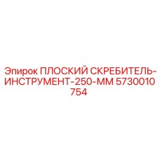5730010754 ПЛОСКИЙ СКРЕБИТЕЛЬ-ИНСТРУМЕНТ-250-ММ | Epiroc