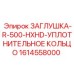 Фото заглушки R-500-HXHD с уплотнительным кольцом Epiroc артикул 1614558000