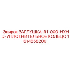 1614558200 ЗАГЛУШКА-R1-000-HXHD-УПЛОТНИТЕЛЬНОЕ КОЛЬЦО Epiroc