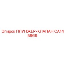 CA145969 ПЛУНЖЕР-КЛАПАН Epiroc