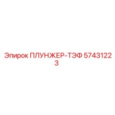57431223 ПЛУНЖЕР-ТЭФ Epiroc