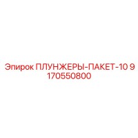 9170550800 ПЛУНЖЕРЫ-ПАКЕТ-10 Epiroc