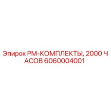 6060004001 PM-КОМПЛЕКТЫ, 2000 ЧАСОВ Epiroc