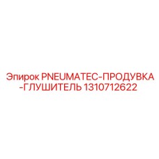 1310712622 PNEUMATEC-ПРОДУВКА-ГЛУШИТЕЛЬ Epiroc