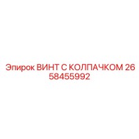 2658455992 ВИНТ С КОЛПАЧКОМ Epiroc