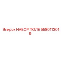 5580113019 НАБОР,ПОЛЕ Epiroc