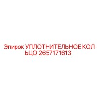 2657171613 УПЛОТНИТЕЛЬНОЕ КОЛЬЦО Epiroc