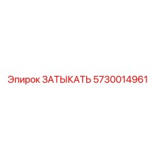 Уплотнительный элемент ЗАТЫКАТЬ 5730014961 Epiroc