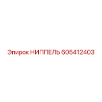 605412403 НИППЕЛЬ Epiroc